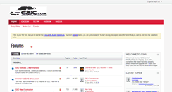 Desktop Screenshot of forums.g2ic.com