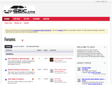 Tablet Screenshot of forums.g2ic.com